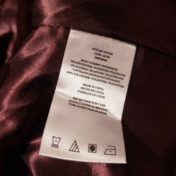 Kut from the Kloth X-Large Burgundy soft Faux Suede Moto Jacket - Picture 8 of 9